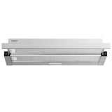 Devanti 900mm Range Hood 90cm Slide out Rangehood Stainless Steel RH-E-L04-90-SS