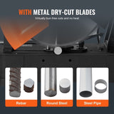 Chop Saw, 14"/355mm Blade Diameter Off Saw, 2800W 1200RPM Steelting Machine, Adjustable Dry V952-LQXXCQGJYC1411KY4V3
