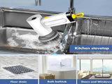 Electric Cleaning Brush with 4 Heads, 2 Modes Rotating Scrubber V1263-JX-5320