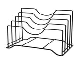 Pot Lid Rack Iron Kitchen Cutting Board Storage Rack Multifunctional Dish Plate Storage Rack V1294-YM0901-3118240149011