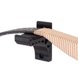 1 Pairs Bow and Arrow Adhesive Bow Hanger Long Bow Display Plastic Bow Holder Bow Rack Bow V1369-AZ3-W-07196