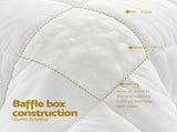 Giselle Bedding Double Size 400GSM Microfiber Quilt All Season Duvet Quilts Comforter Winter Summer QUILT-RCYF-400-D