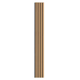 Wood Slat Acoustic Panels, 7.9 x 94.5 inch, MDF Accent Wooden Wall Panels for Modern Interior Wall V952-FHXWBTQBQXMLJP625V0