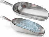 58oz 85oz Metal Scoops or Ice Machine - Large Aluminum Ice Scoop Set - Hand Wash Only V1259-DP01-F-510