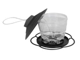 Bird 1L Durable ABS Easy Filling Transparent Container Portable Pavilion Design Hanging Bird V1294-YM0715-3111210498611