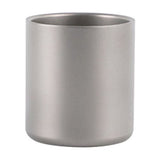 600Ml Double Wall Titanium Water Cup Coffee Tea Mug for Home Office Outdoor Camping Hiking Picnic V1192-AZ-W-23054