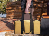 Firewood Tote Bag Firewood Bag Fireplace Large Wood Carrying Bag with Handle Safety Belt Camping V1369-AZ3-W-01761