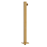 Wall Mounted Shower Arm Stainless Steel Quadrate Shower Head Extension Arm Shower Arm Pipe Gold V1294-YM0626-3112220084311