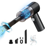 12 Volt Wet/Dry Canister Vacuum Cleaner - Handheld Car Cleaner With Heavy Duty Suction, Compact And V1369-AZ3-W-09691
