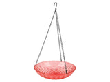 Solar Bird Bath Fountain Sturdy Plastics Hanging Bird Bath Bubbler Fountain Bird Feeder for Outdoor V1294-YM0901-3111240307512