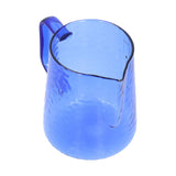 500ml Milk Frothing Pitcher Multipurpose Borosilicate Glass Milk Jug for Coffee Milk BeverageBlue V1294-YM0710-3118210257413