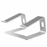 Ergonomic Aluminum Laptop Stand Removable & Height Adjustable Suitable for 10-14 inch Notebooks V1189-HB003WSRI00007