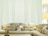 Milk White Large Curtains 540x230cm PINCH PLEAT 2 panel High Level Fab. for Wall V702-CNZ2-2-3