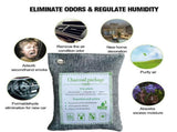30PCS Air Purifying Bags Activated Bamboo Charcoal Freshener for Car Home Shoes 200g V201-BBZ2021DG8AU6