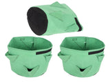 3Pcs 6-Holes Strawberry Planting Bag Felt Garden Plant Grow Bags 26L/7Gallon Green V1294-YM0721-3111210057311