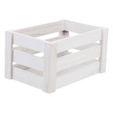 Rustic Wooden Decorative Storage Box Crate for Office Organization and Home Use, 1 Piece V1366-AZ2-W-17329