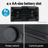 Devanti 50L Sensor Bin Motion Rubbish Bins Kitchen Automatic Trash Can Black SB-D-50-K250-BK