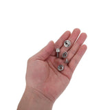 90Sets Snap Fasteners Kit for Fabric Sewing Durable Stainless Steel Canvas Snap Buttons V1366-AZ2-W-20238