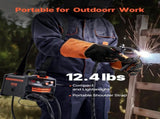 MIG Welder 130Amp Gasless Flux Core Mig Welding Machine with IGBT Inverter V952-MIGYXHJ1H11326PJNV3