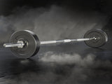Everfit 18kg Barbell Set Weight Plates Bar Lifting Bench 168cm FIT-K-BB-SET-10KG