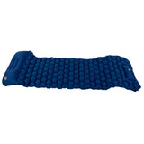 Camping Sleeping Pad Mat Foot Press Inflatable Cushion Mattress for Tent Hiking TravelPurplish Blue V1294-YM0718-3117200188111