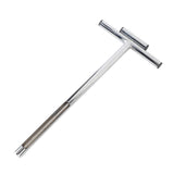 Soil Sample Probe with Ejector Tubular Stainless Steel Rod T Shaped Handle for Plant Care Garden V1294-YM0901-3111250006711