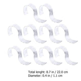 Acrylic Belt Display Stand Transparent for Retail Store Use 10Pcs V1370-AZ4-16829