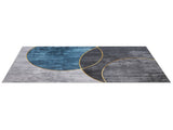 Artiss Washable Floor Rug 160X230cm Large Geometric Area Rug Modern Floor Carpet FLR-2846-160X230-BLGY