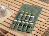 Camping Spice Kit - Portable Spice Bag with 9 Mini Spice Jars - Camping Set Travel Accessories - For V1188-MS101-01792-1