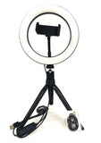 LED Studio Ring Light with Stand and Phone Holder 20cm V915-PE0152