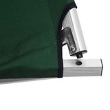 Camping Bed Folding Stretcher Light Weight w/ Carry Bag Camp Portable - green V610-CAMSTRECOL-GR