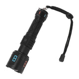 Rechargeable LED Flashlights 10000LM 5 Modes Super Bright Waterproof Flashlights with Fluorescent V1294-YM0703-3119230076211