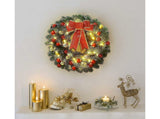 Christmas Wreath With Led And Gate Wreath Christmas Wreath Christmas Wreath Outdoor Christmas 30cm V1263-JX-1685