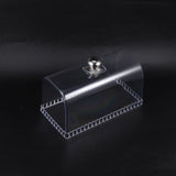 Clear Plastic Cake Dome Cover for Home, Restaurant, Buffet - Food Protective Display Lid V1369-AZ3-W-14595