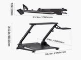 Racing Wheel Stand, Adjustable & Foldable Simulator Stand for Logitech G29 G27 G920 G923, V952-LXZJNEWG920DOQ8CO001V0