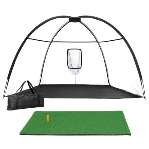 Everfit 3.5m Golf Practice Net with Driving Mat Training Aid Target Hitting PN-G006-GOLF-MAT