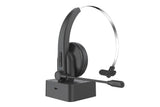 Wireless Headset with Mic for Work Bluetooth Headsets with Dual Noise Cancelling Microphone for V1263-JX-6306