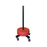 Vertical Olympic Bumper Plate Stacker with Wheels V1409-SKU-7351