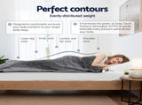 Giselle 5.5KG Weighted Blanket Adults Kid Anti Anxiety Gravity Blankets Sherpa Fleece WBLANKET-DUAL-180-55KG