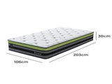 Dreamz King single Cooling Mattress Pocket MS1020-KS