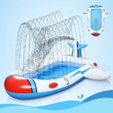 Inflatable Sprinkler Pool for Kids - Spaceship V213-ISP01-A-SPA