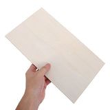 10Pcs Flat Beige Wood Boards Utility Panels Ideal for Painting Crafts V1369-AZ3-W-14210