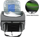 Bowling Bag for 2 Balls Portable Bowling Tote Bag with Padded Ball Holder for Double Ball and Pair V1259-DP01-A-3764