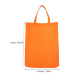 30pcs Non Woven Reusable Grocery Tote Bag with Handles, Lightweight V1366-AZ2-W-19660