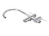 Polished Chrome Bathtub Filler Free Standing Mixer Faucet Tap Spout Handset WELS V1233-KRD602PS