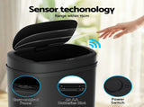 Devanti 50L Sensor Bin Motion Rubbish Automatic Black SB-D-50-BK