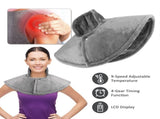 Heating Pad for Neck and Shoulder,Weighted Electric Heated Wrap for Neck and Shoulder , Auto Shut V1192-AZ-W-0267