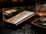 Stainless Steel Travel Case Portable Holder for Light Humidor Storage Accessories with Handle V1189-WXFBOL-137-1