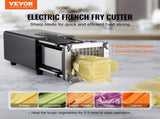 Electric French Fry, Potato Slicer with 1/2-Inch and 3/8-Inch Stainless Steel Blades, Potato V952-SYWSQSTJDD12YGYU7V3