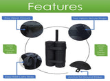 4-Pack Canopy Weights Sand Bags for Canopy Tent, Heavy Duty Weight Bags Sandbag for Pop Up Canopy V1366-AZ2-W-07547